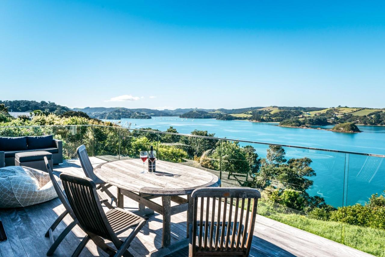 Ocean View Villa Te Whau Bay Dış mekan fotoğraf