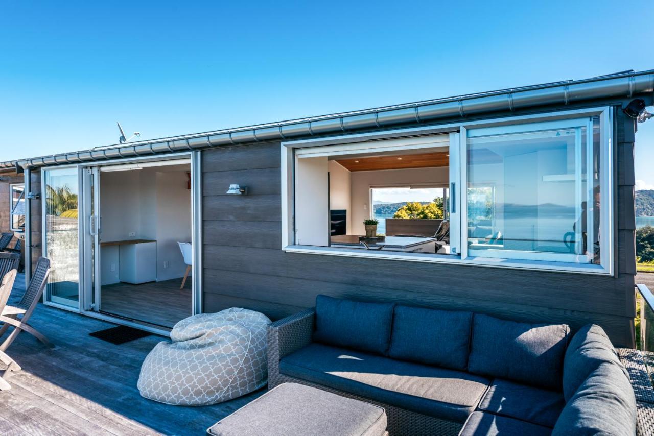 Ocean View Villa Te Whau Bay Dış mekan fotoğraf