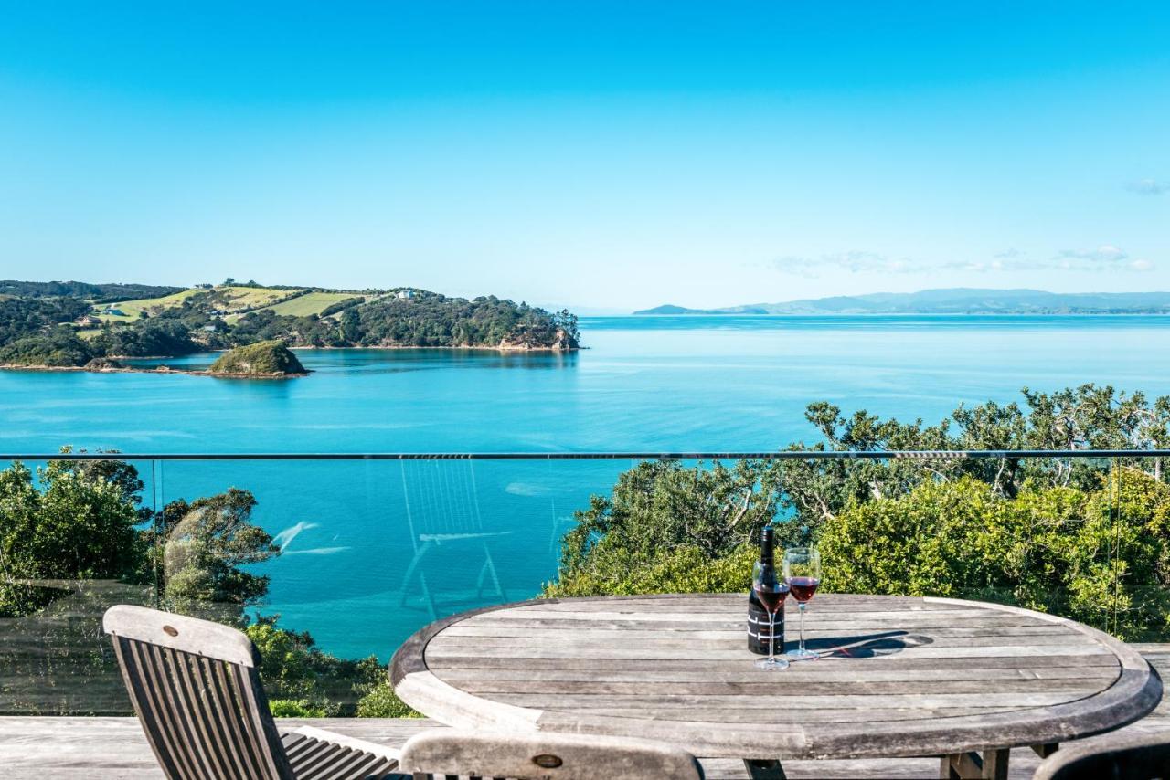Ocean View Villa Te Whau Bay Dış mekan fotoğraf