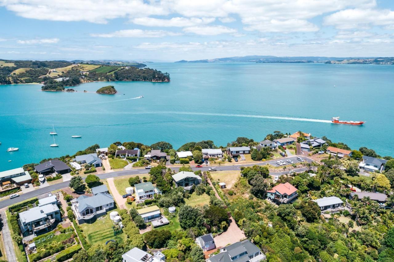 Ocean View Villa Te Whau Bay Dış mekan fotoğraf