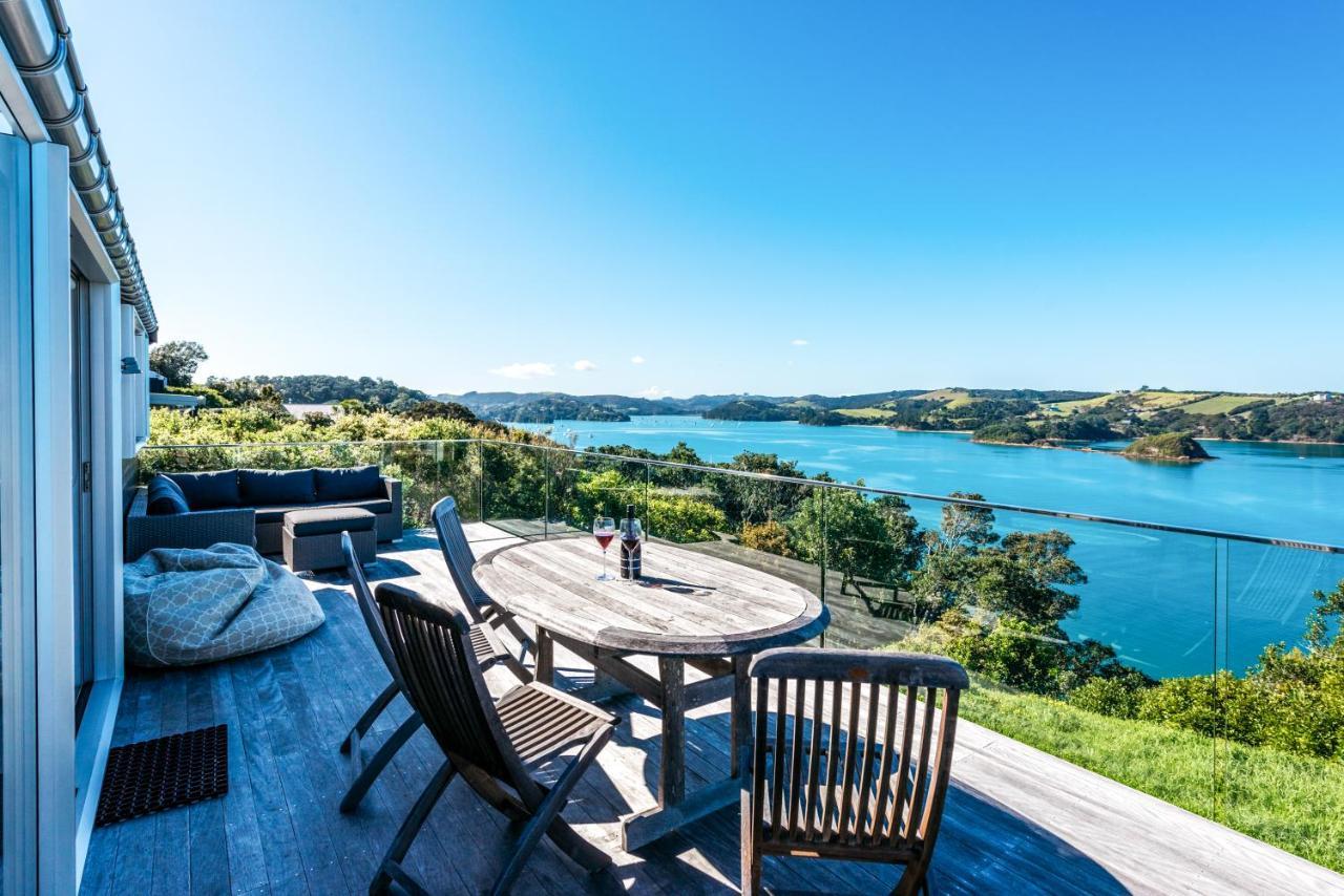 Ocean View Villa Te Whau Bay Dış mekan fotoğraf